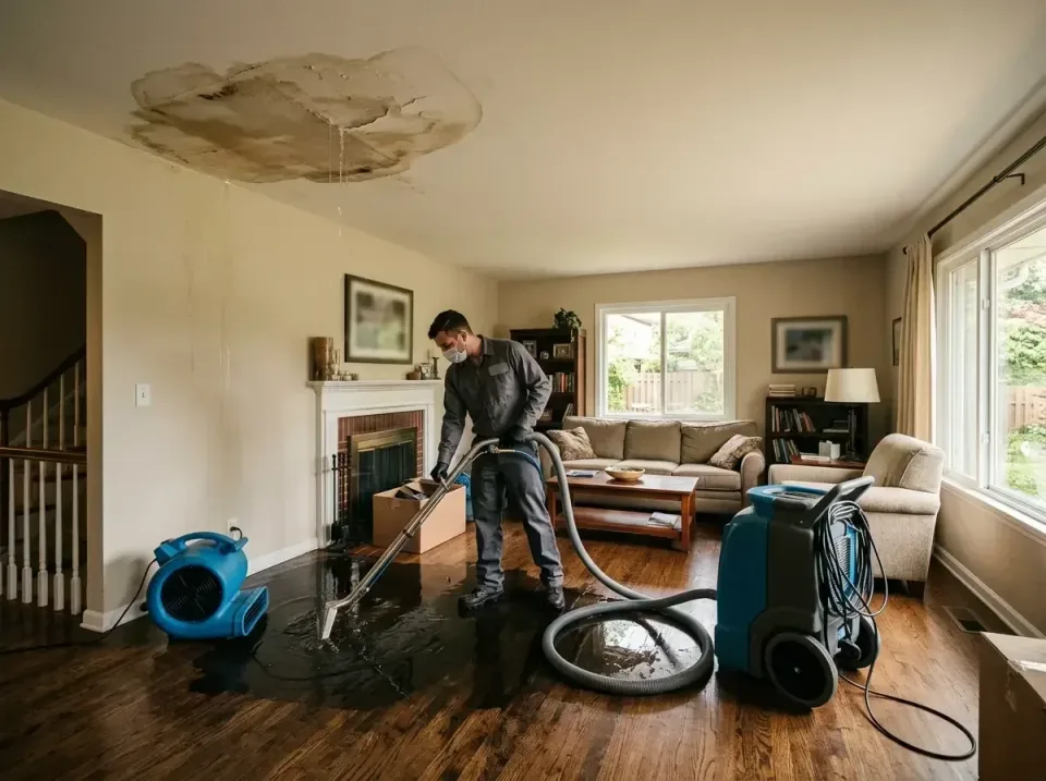 attic-pipe-burst-ceiling-drip-008 — frequently asked questions, Water Damage Restoration & Carpet Care in Cornelius, NC